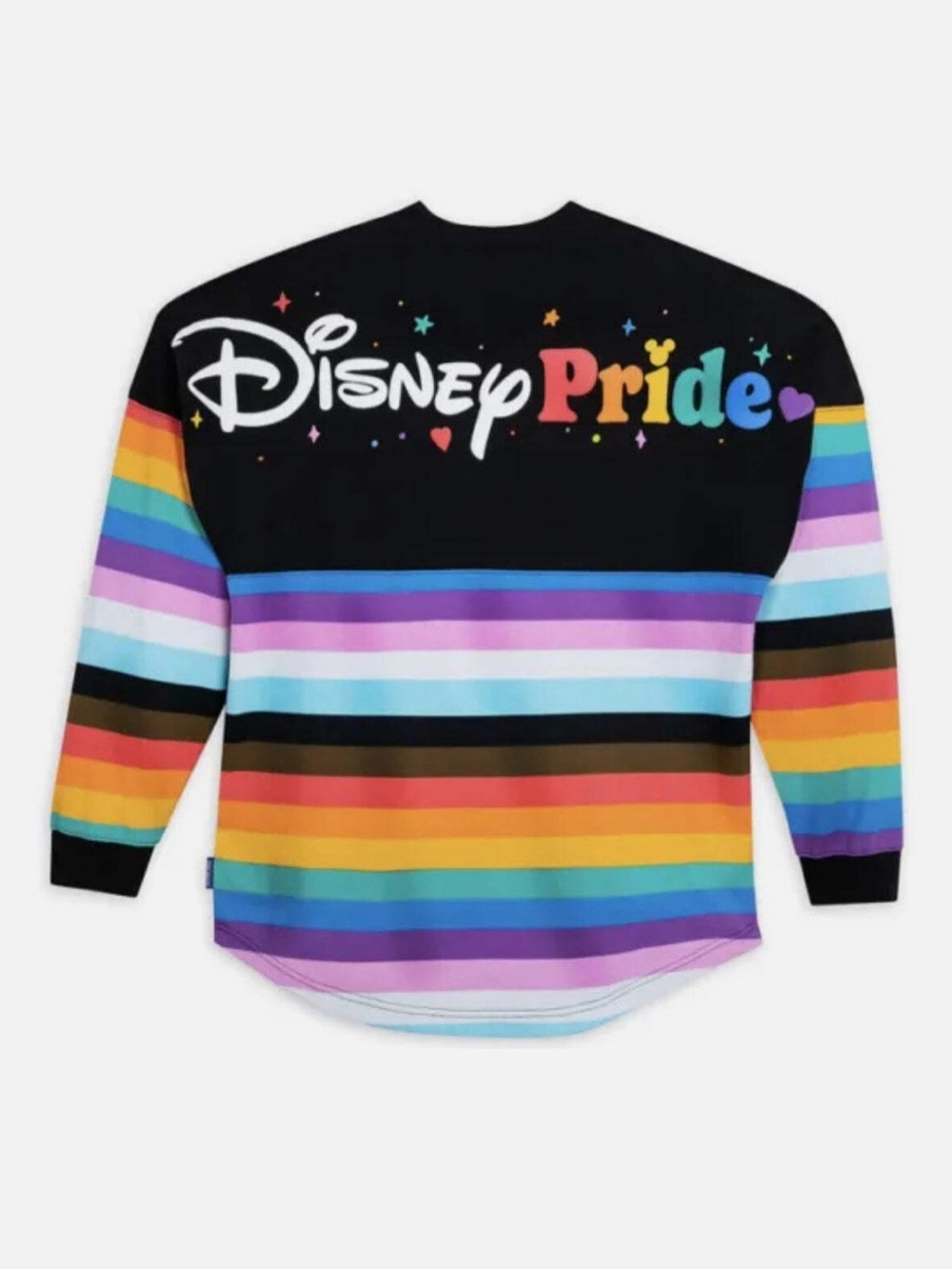 Disney Pride Collection Cast Member Spirit Jersey Adult Medium Rainbow Mickey